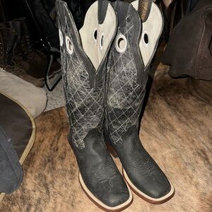 Hondo Black Cowboy Boots